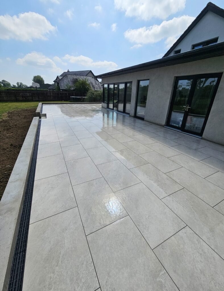 porcelain patio installation Ireland