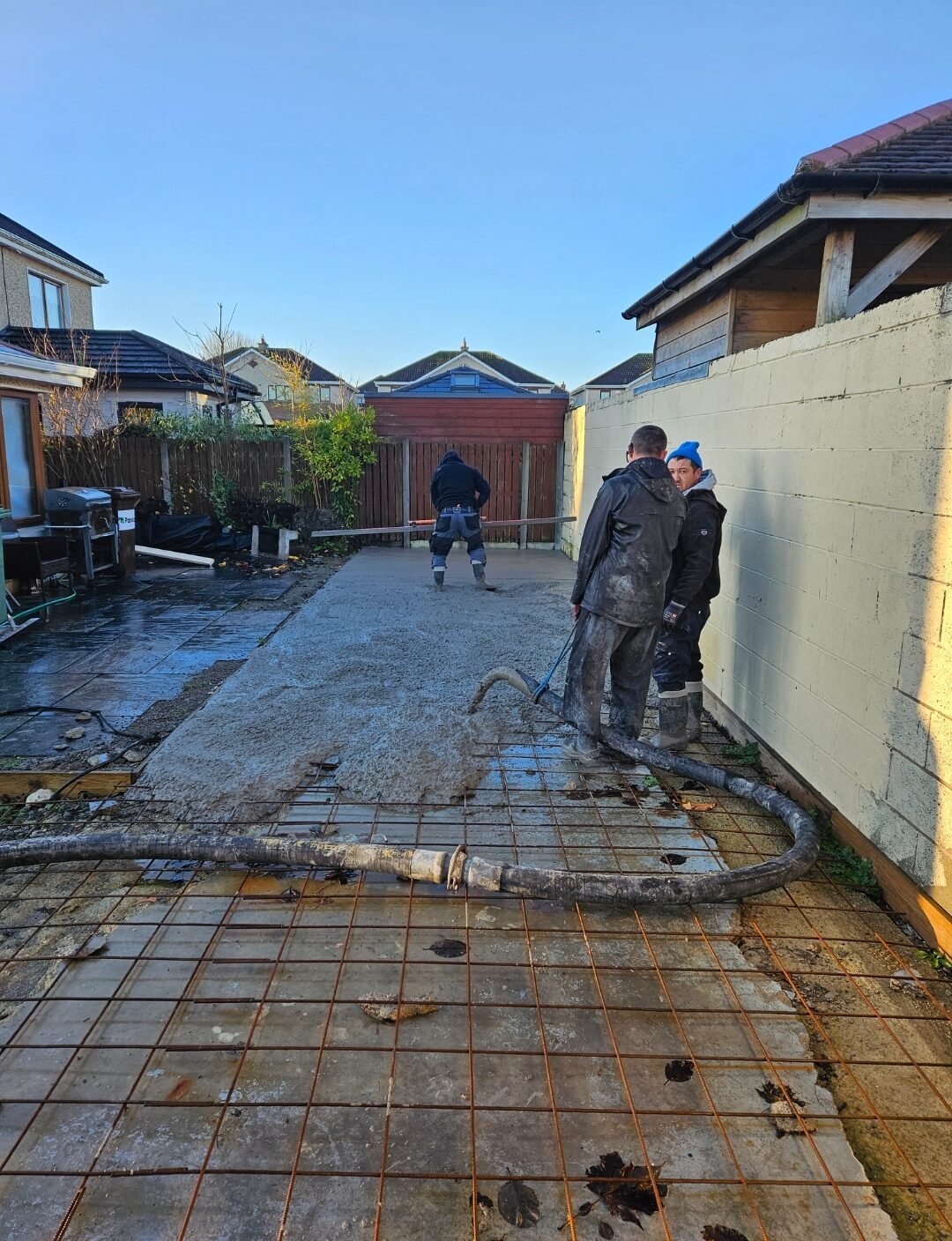 concrete patio Ireland